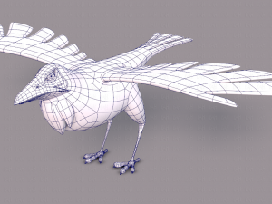 bird v02 3D Model