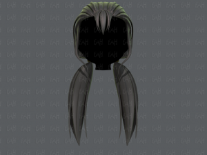 3d hair style for girl v64 3D Model