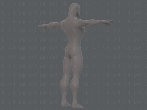 base mesh man character v20 Modelo 3D