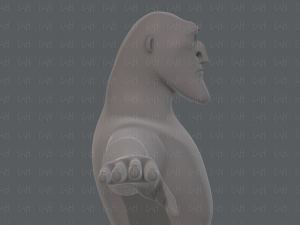 base mesh man character v20 Modelo 3D