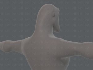 base mesh man character v20 Modelo 3D