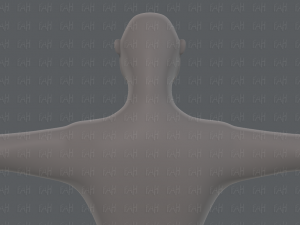 base mesh man character v20 Modelo 3D