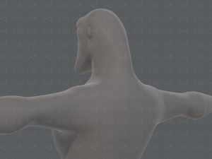 base mesh man character v20 Modelo 3D