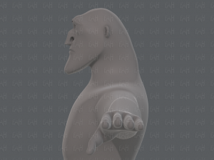 base mesh man character v20 Modelo 3D