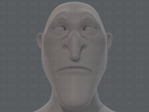 base mesh man character v20 Modelo 3D