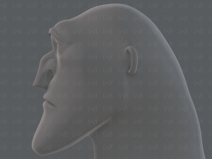 base mesh man character v20 Modelo 3D