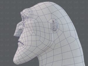 base mesh man character v20 Modelo 3D