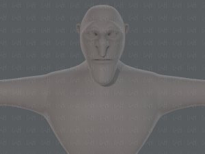 base mesh man character v20 Modelo 3D
