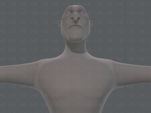 base mesh man character v20 Modelo 3D