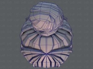 3d зачіска для дівчини v65 3D Модель