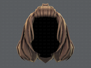 3d hair style for girl v66 Modelo 3D