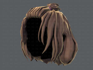 3d hair style for girl v66 Modelo 3D