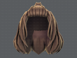 3d hair style for girl v66 Modelo 3D