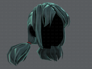 3d hair style for girl v67 3D 模型