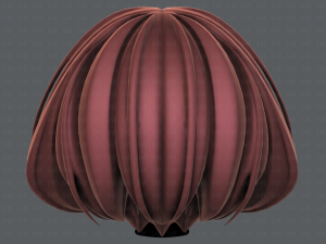 3d hair style for girl v69 3D 模型