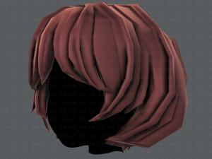 3d hair style for girl v69 3D 模型