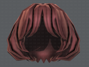 3d hair style for girl v69 3D 模型