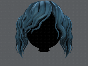3d hair style for girl v70 Modelo 3D