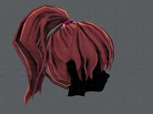 3d hair style for girl v71 3D Model