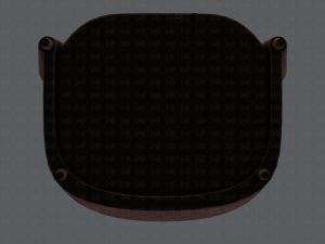 armchair low and hi 3D Model