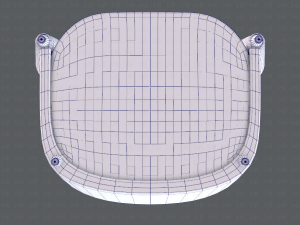 armchair low and hi 3D Model