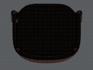 armchair low and hi 3D Model