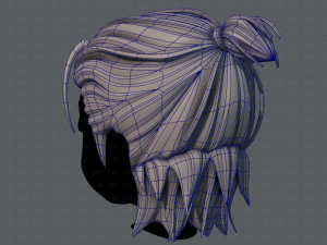 3d hair style for boy v61 3D 模型