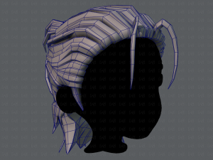 3d hair style for boy v61 3D 模型