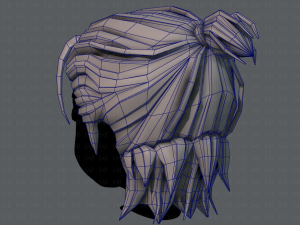 3d hair style for boy v61 3D 模型