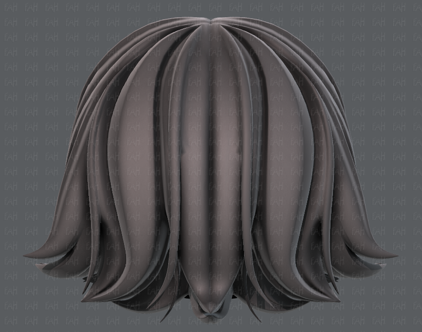 3d hair style for boy v62 3D Model in Clothing 3DExport