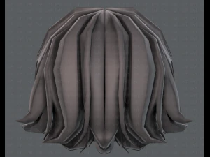3d hair style for girl v76 3D Model