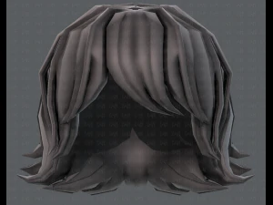 3d hair style for girl v76 3D Model