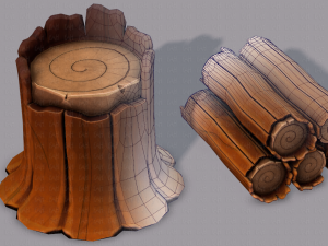stump v01 3D Model