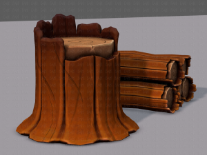 stump v01 3D Model
