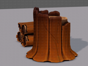 stump v01 3D Model