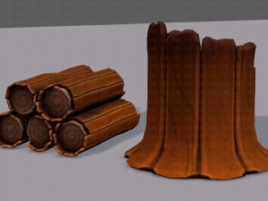 stump v01 3D Model