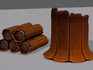 stump v01 3D Model