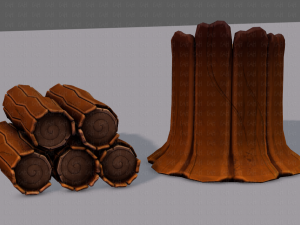 stump v01 3D Model