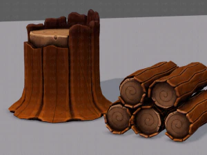 stump v01 3D Model