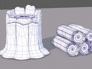 stump v01 3D Model