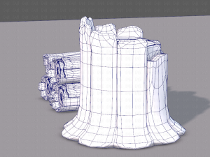 stump v01 3D Model