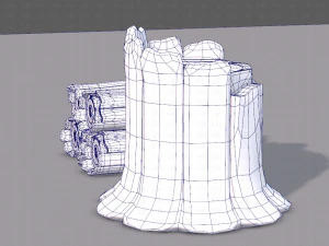 stump v01 3D Model