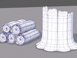 stump v01 3D Model