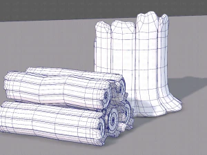 stump v01 3D Model