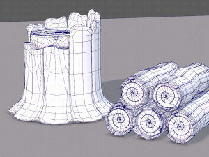 stump v01 3D Model
