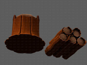 stump v01 3D Model