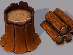 stump v01 3D Model