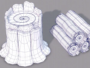 stump v01 3D Model