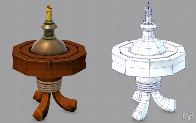 lamp post v02 3D 模型 .c4d .max .obj .3ds .fbx .stl .blend 