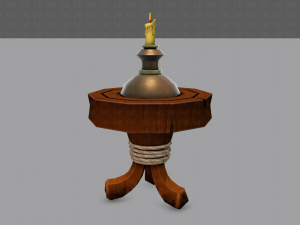 lamp post v02 3D 模型